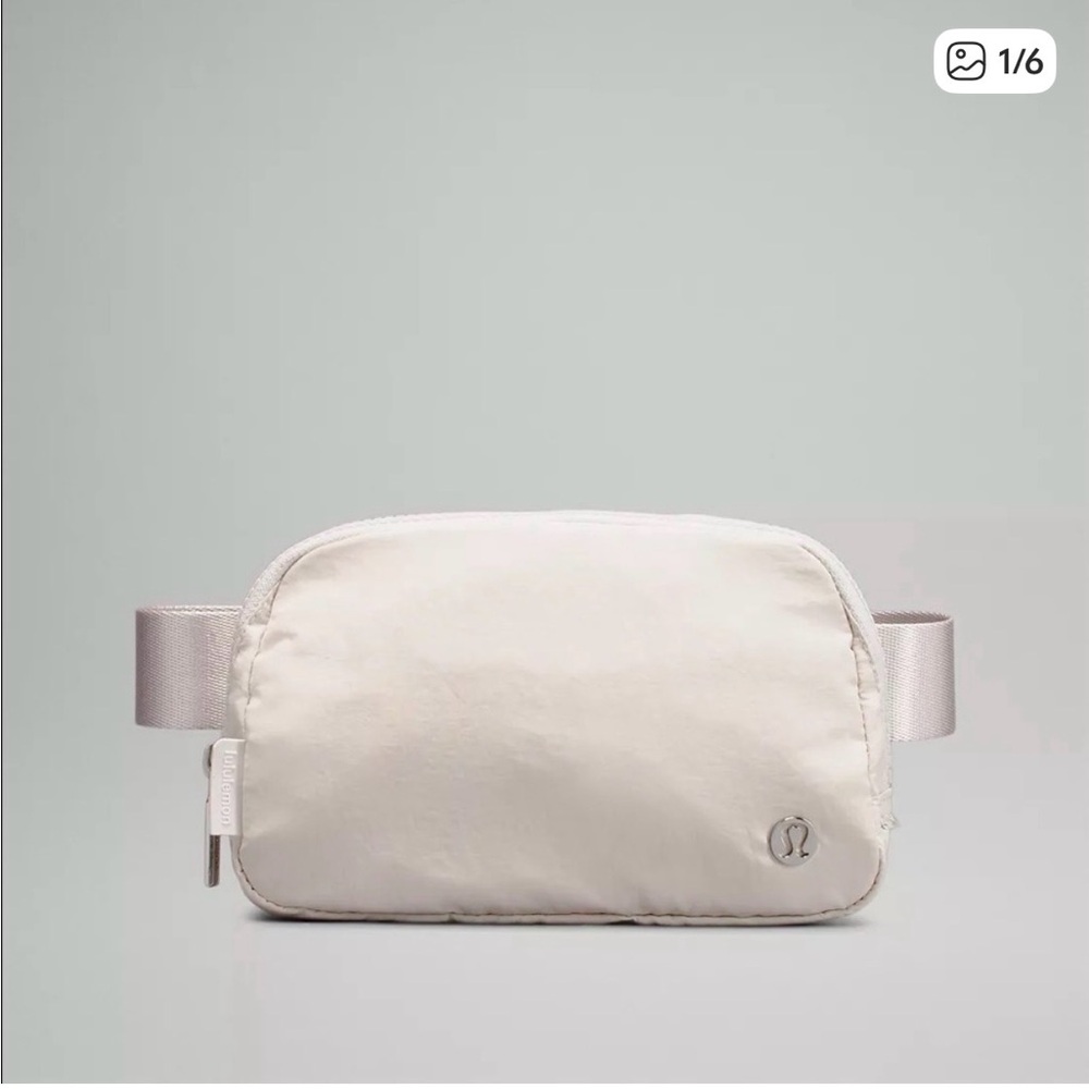 Lululemon White Opal Everywhere Belt Bag
